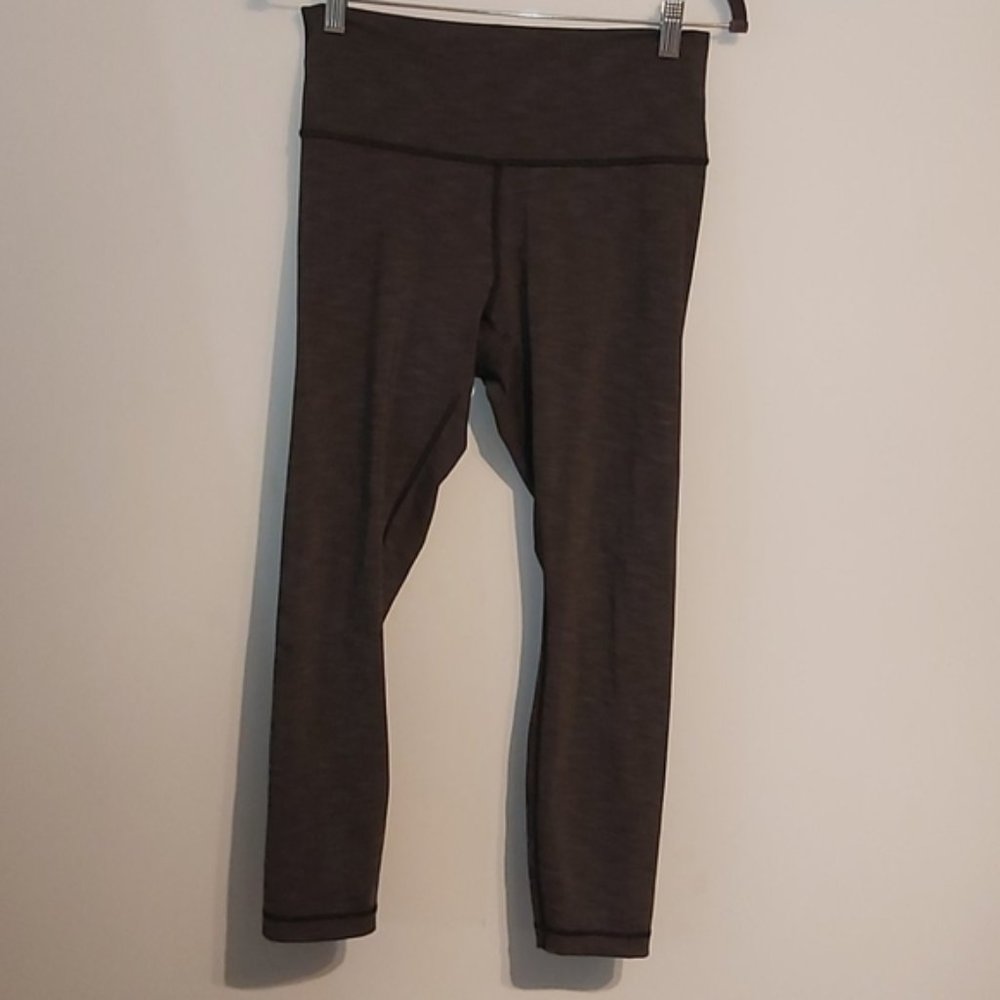 Grey Lululemon tights size 10